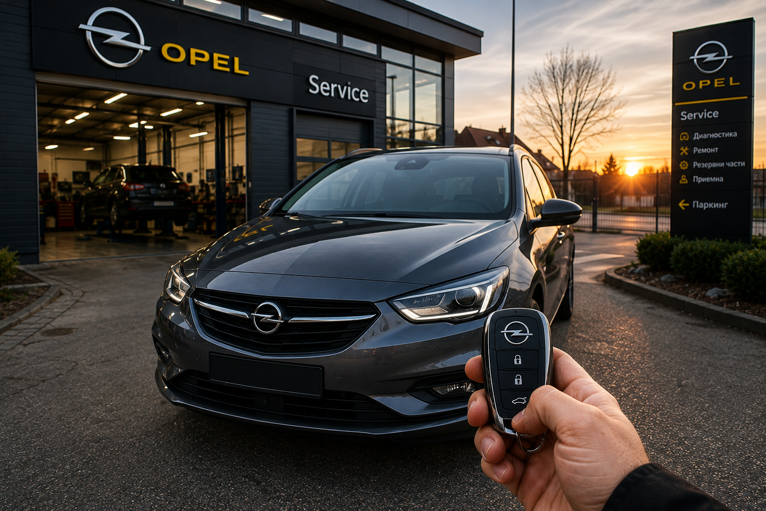 Автомобилен ключ Opel