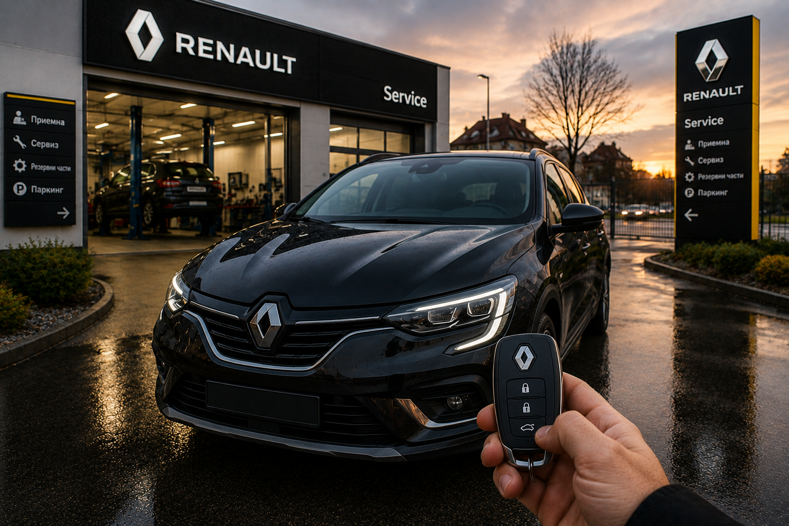 Автомобилен ключ Renault