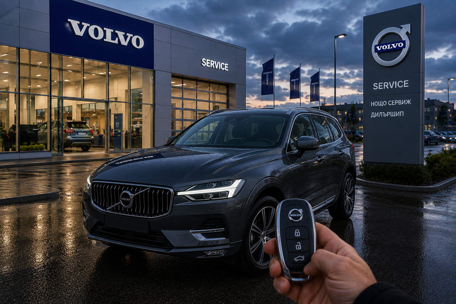 Автомобилен ключ Volvo